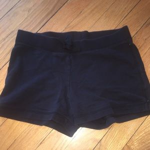 Black green soda shorts